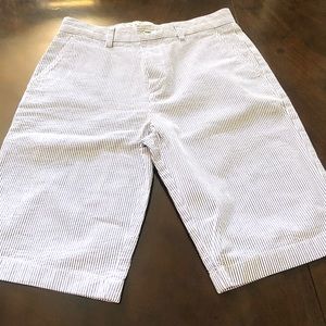 Brooks Brothers boys seersucker shorts